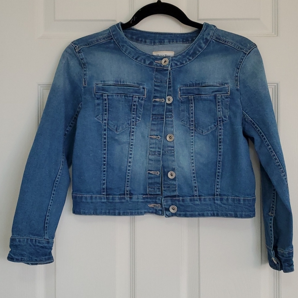 Cropped Denim Jacket
